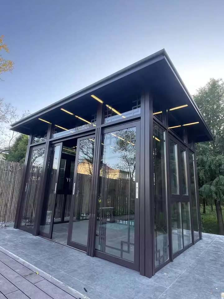 新中式庭院阳光房案例