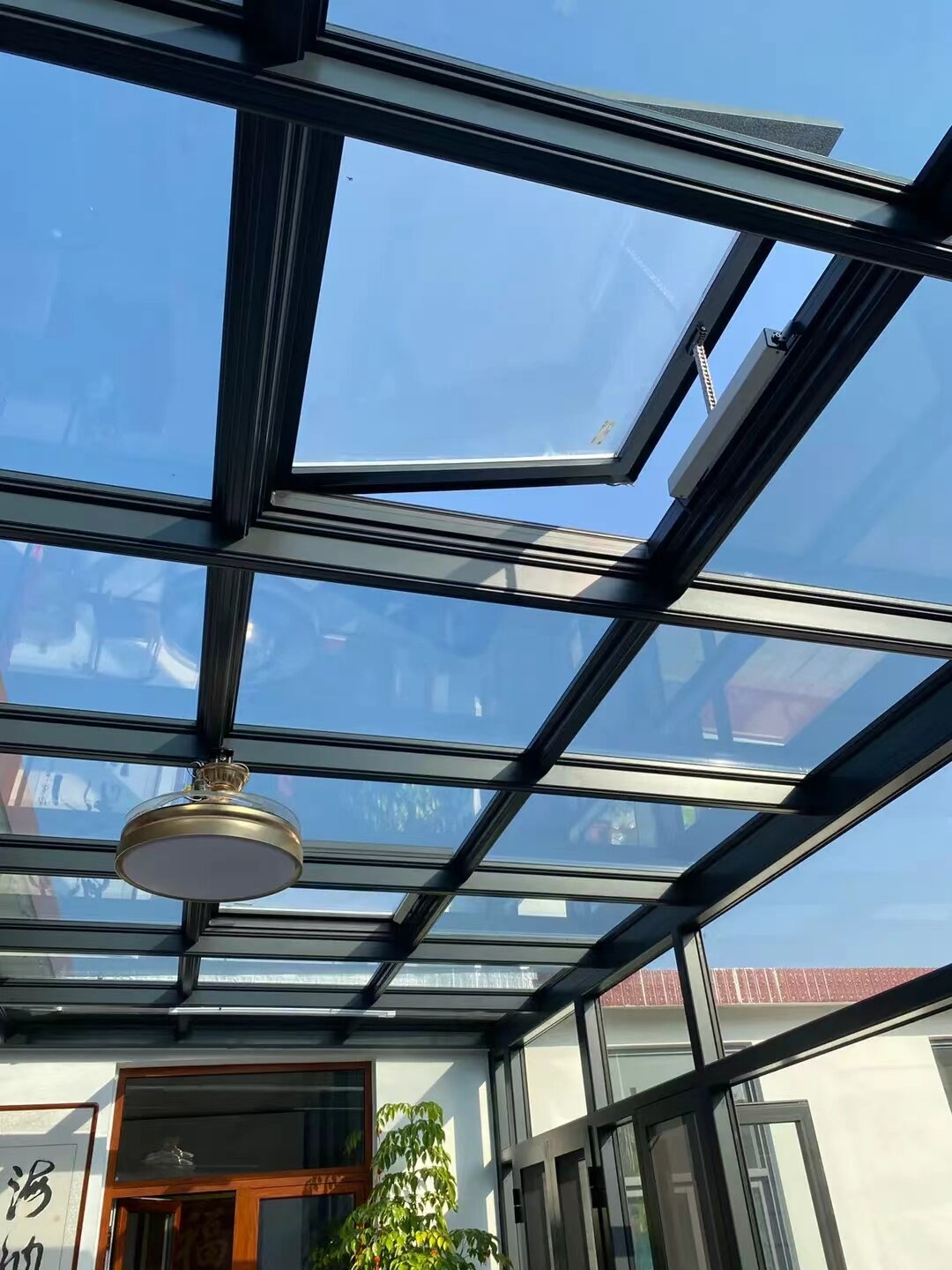 别墅露台专用断桥铝合金系统阳光房   