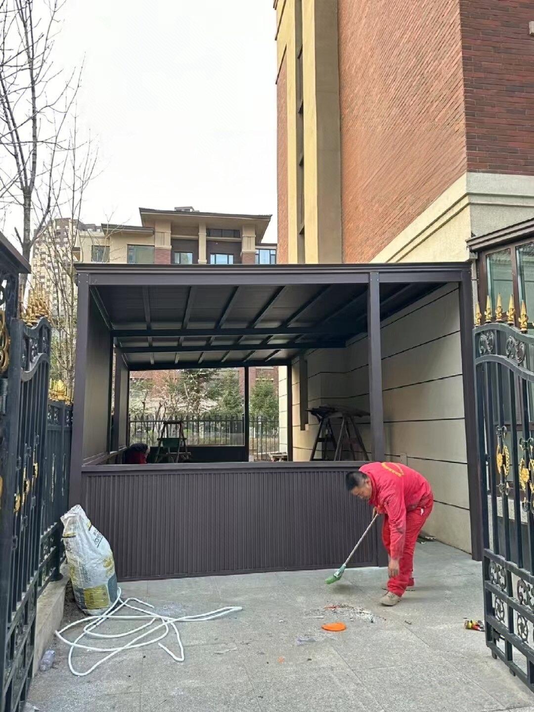 长城板阳光房改造私家车库 长城板阳光房改造私家车库