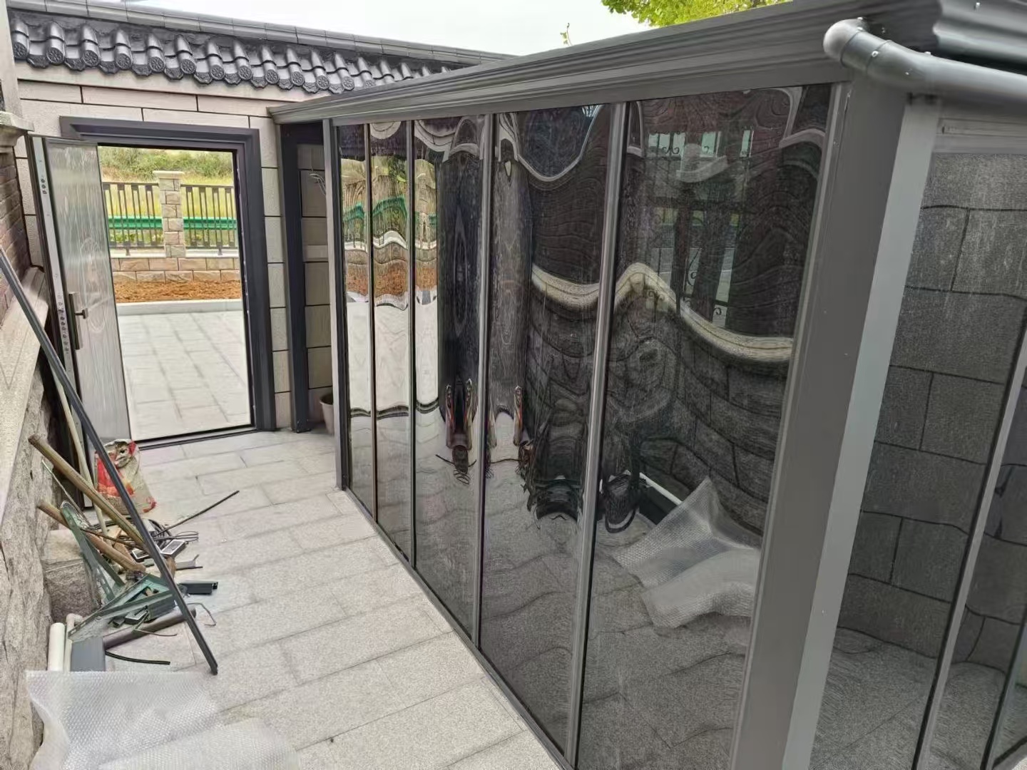  PC 耐力板阳光房