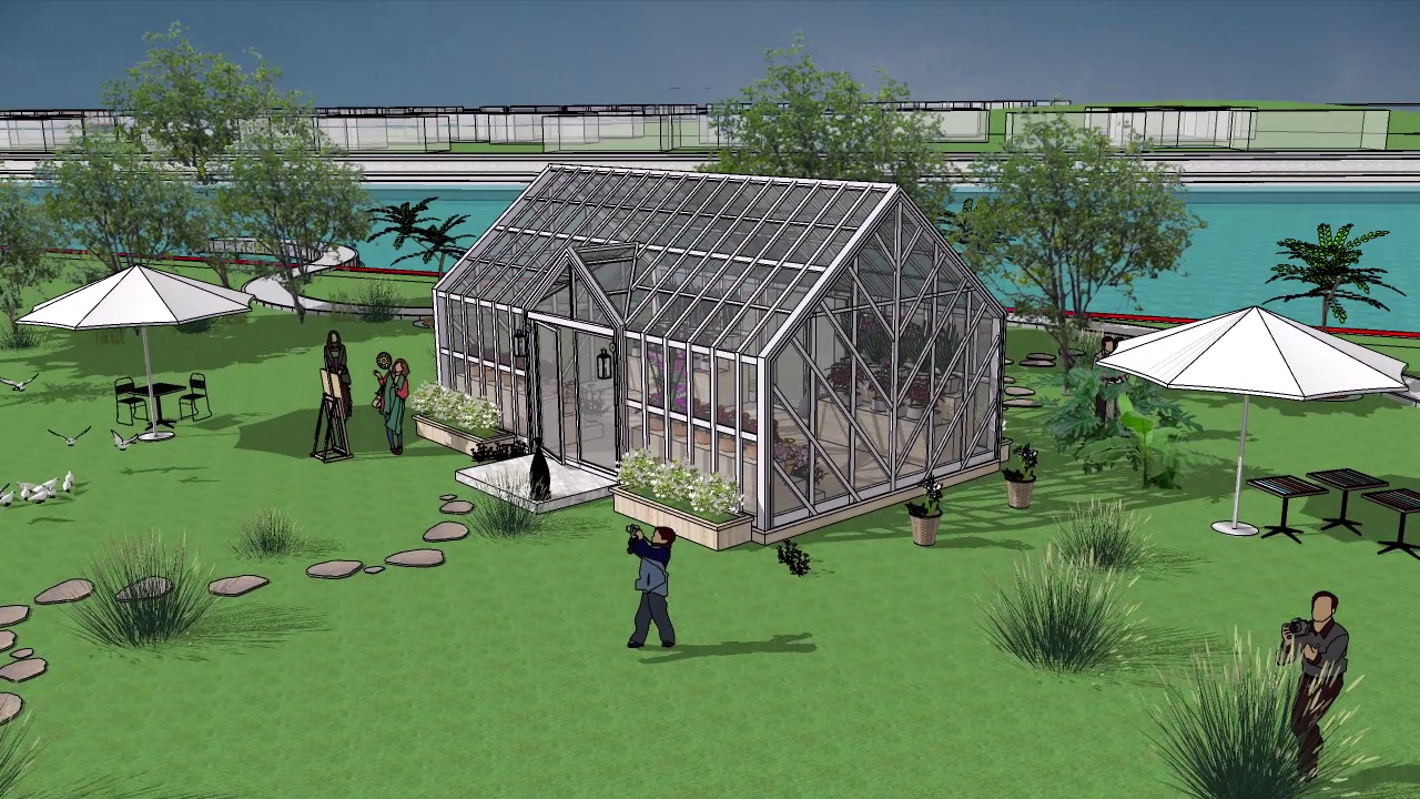 景区、公园玻璃花房阳光房设计SU效果动画_2.jpg